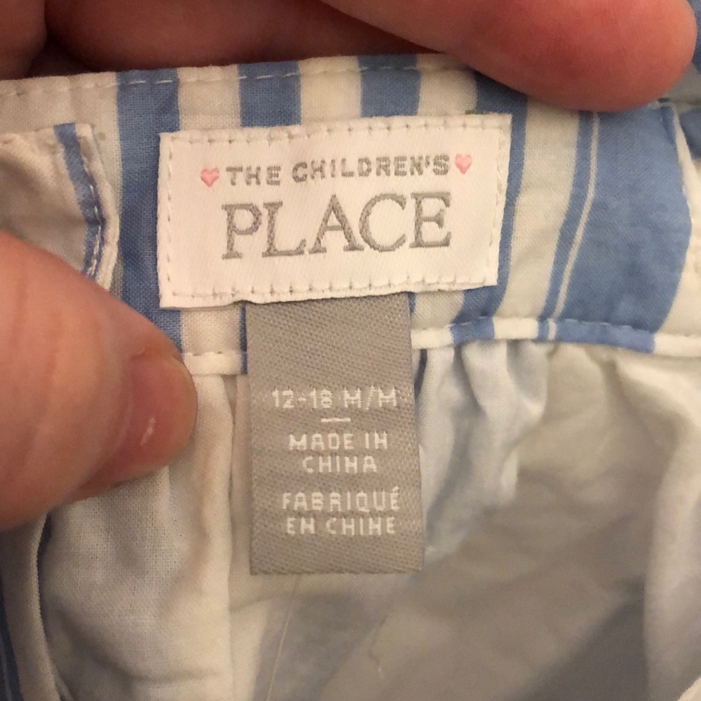 The Children’s Place Blue Stripe Dress - Picture 6 of 7